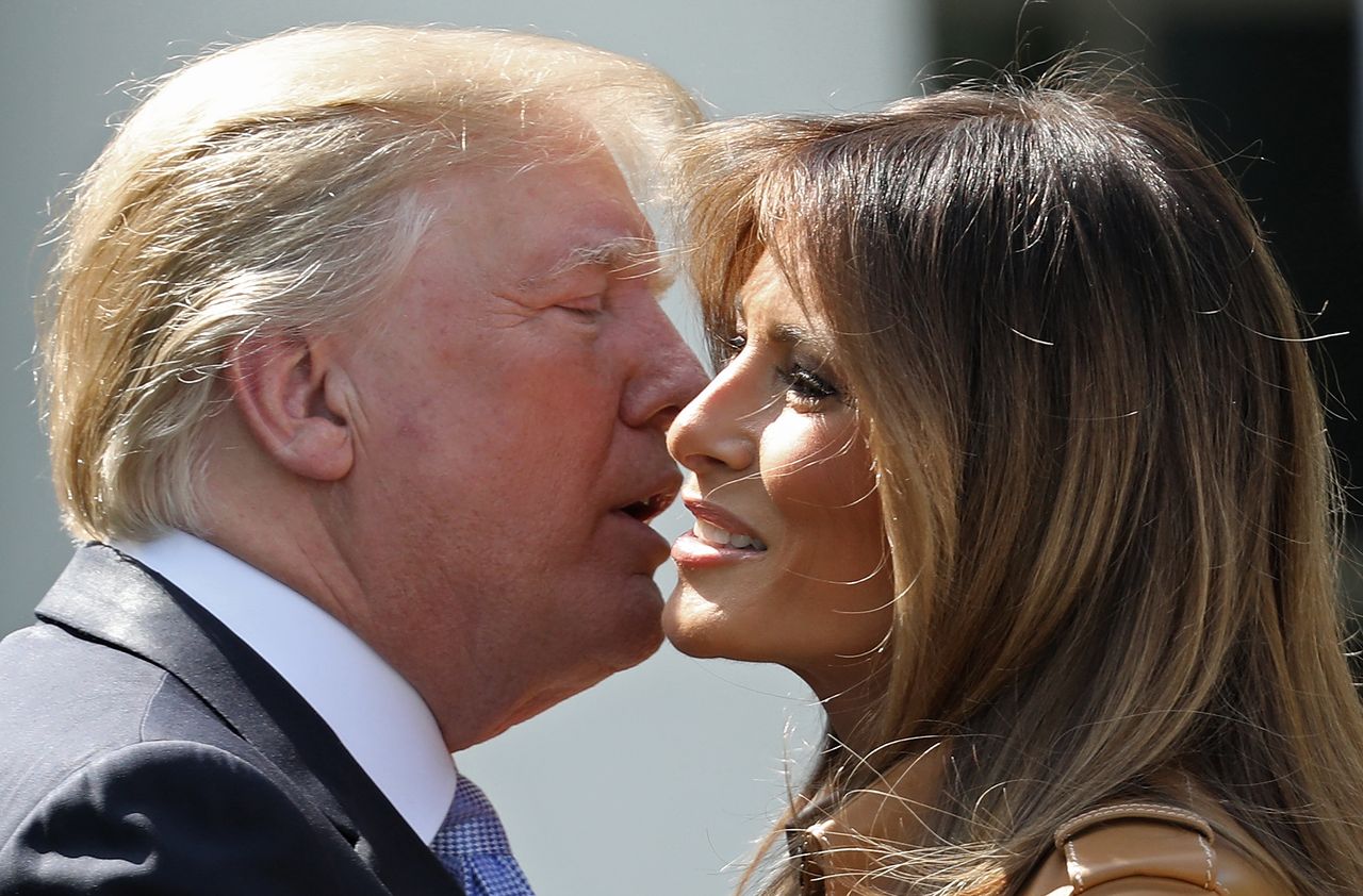 Melania Trump nie dzieli łazienki z mężem. Sama wyjaśniła powód