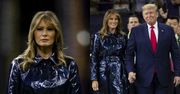 Niezadowolona Melania Trump odrzuca czułości Donalda podczas meczu futbolu (FOTO)