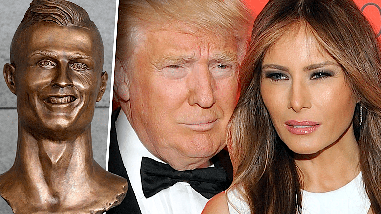 Pomnik Melania Donald Trump