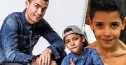 Szok! 7-letni syn Cristiano Ronaldo pochwalił się sześciopakiem! Jest bardziej wysportowany od swojego seksownego tatusia?