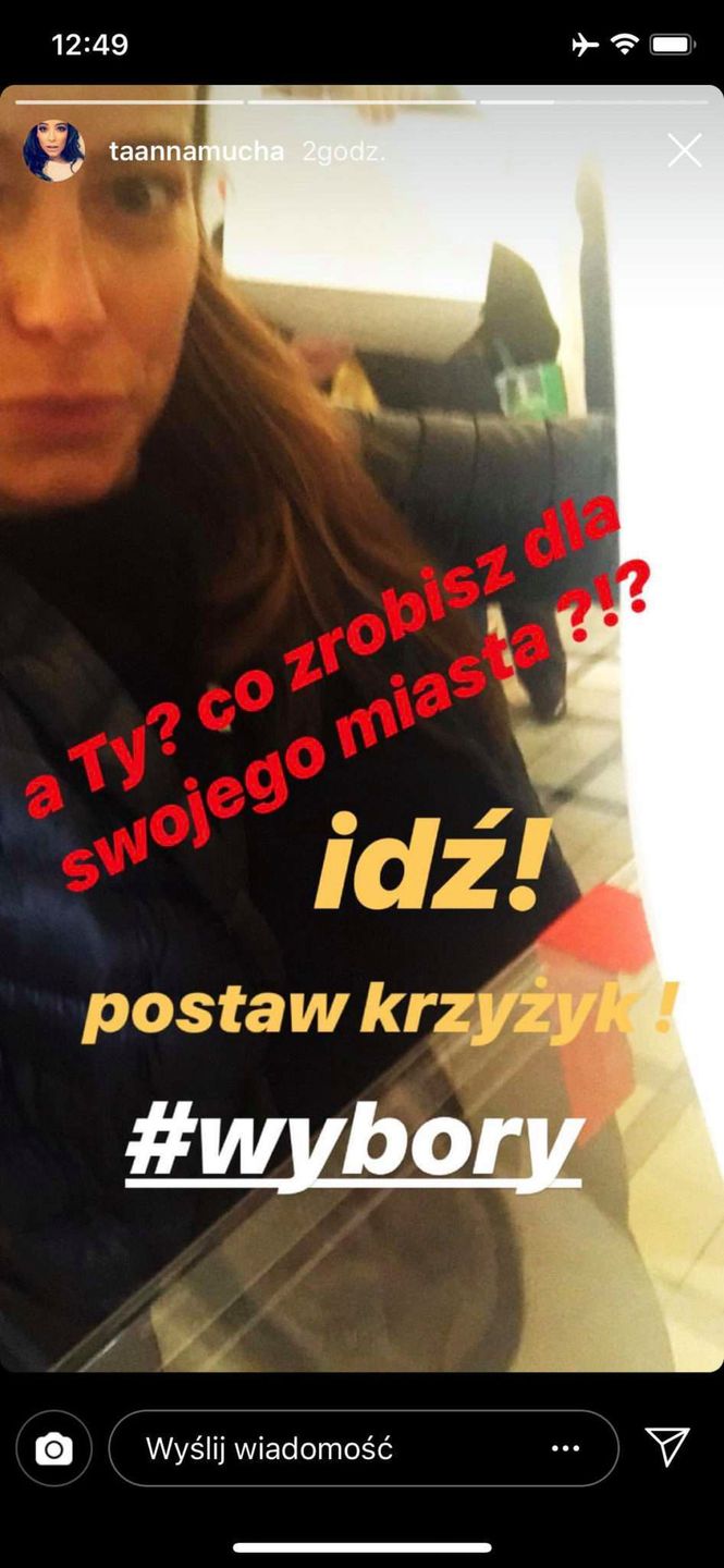 Anna Mucha - wybory samorządowe 2018