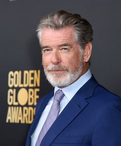 Pierce Brosnan pozuje z synami Dylanem i Parisem
