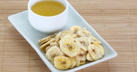 Bananowa herbatka na lepszy sen