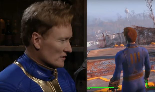 Chyba nie chciałbym grać z Conanem O'Brienem w Fallout 4