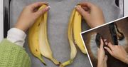Włożyła skórki z bananów na 30 minut do piekarnika. Przepis na naturalny nawóz