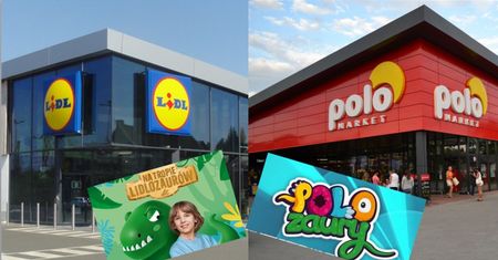 Dinozaurowy szał w marketach. Sieci promują się na prehistorii