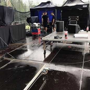 Kamil Bednarek pokazał zdewastowaną scenę
