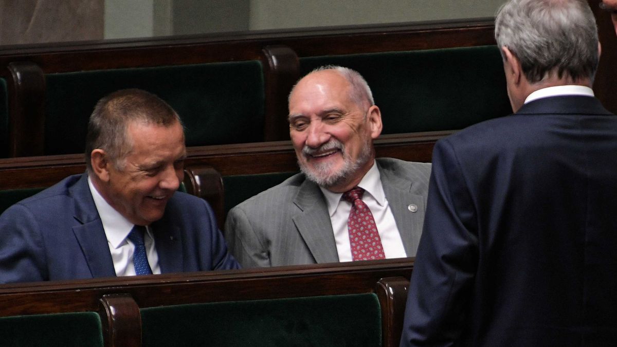 Marian Banaś i Antoni Macierewicz