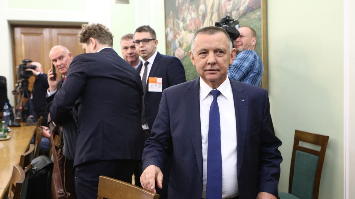 Marian Banaś nie stawił się w Senacie.