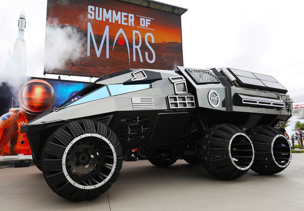Taki pojazd mógłby trafić na Marsa. Jest niesamowity!