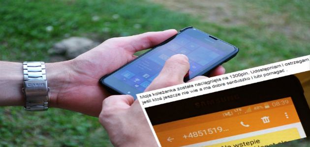 SMS od oszustów może kosztować nawet 1300 złotych