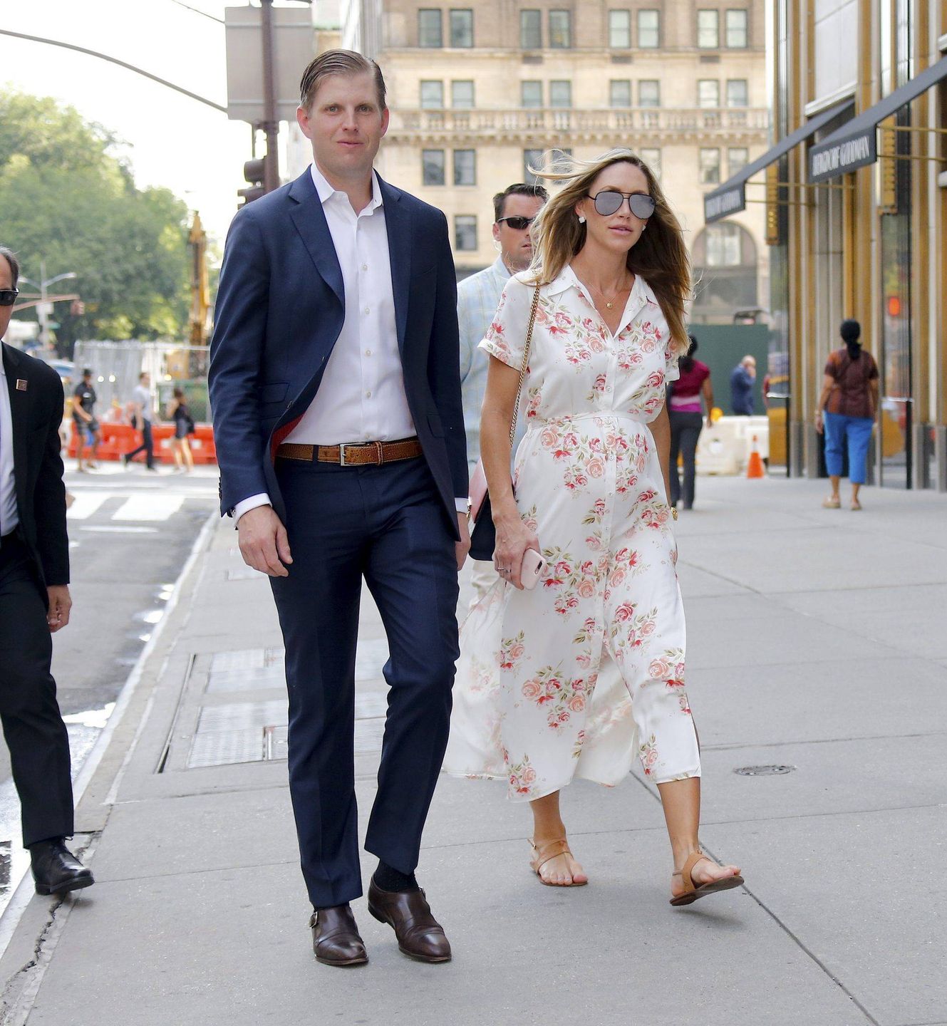 Lara i Eric Trump (syn i synowa Donalda)