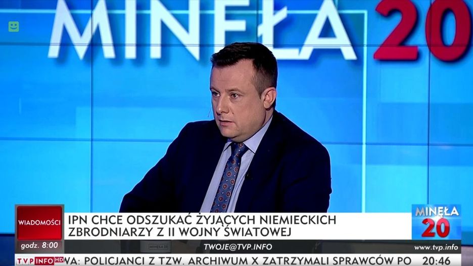 Niefortunne pytanie prowadzącego "Minęła 20"
