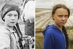Greta Thunberg na zdjęciu sprzed 120 lat. Jest podróżniczką w czasie?