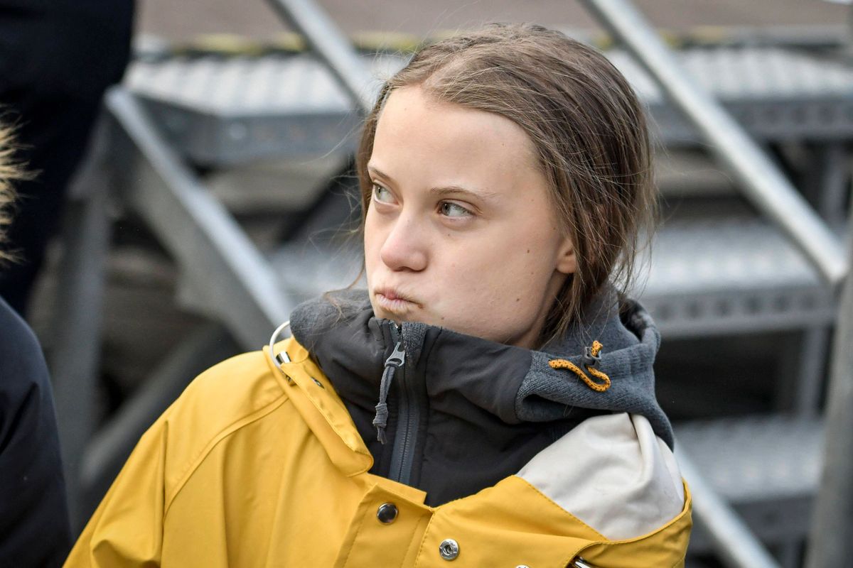 Greta Thunberg chwali się jazdą na podłodze. Niemiecka kolej dziękuje za podróż pierwszą klasą