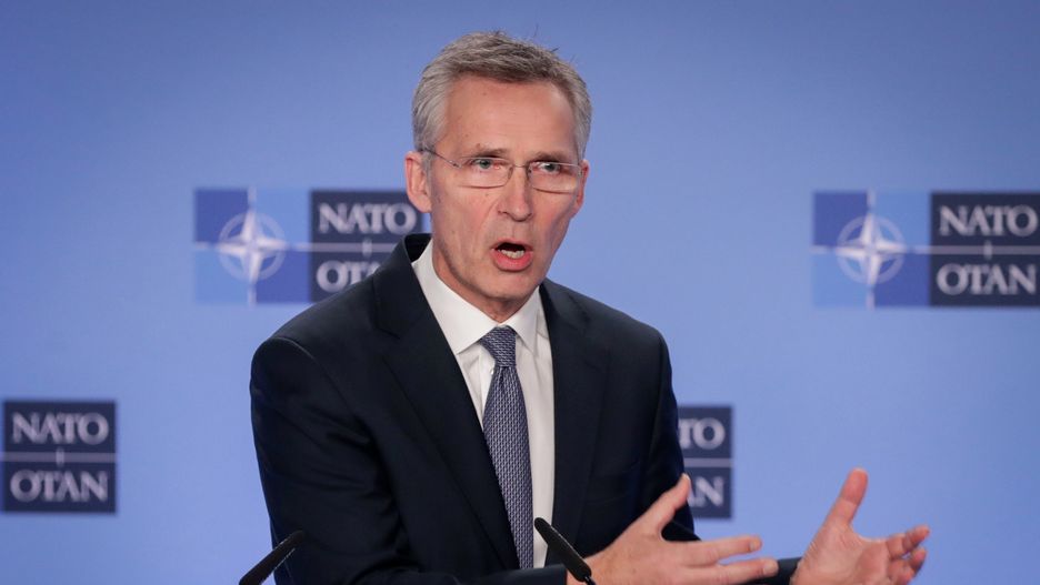 Sekretarz generalny Sojuszu Północnoatlantyckiego (NATO) Jens Stoltenberg