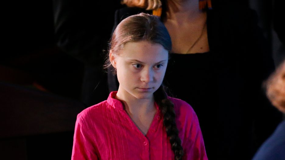 Greta Thunberg na szczycie klimatycznym