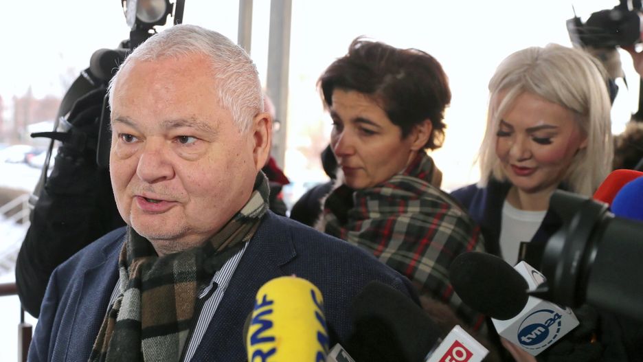 Prezes Adam Glapiński i dyrektor Martyna Wojciechowska (z prawej)