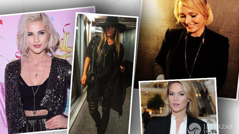 Gwiazdy noszą naszyjnik różaniec Zozo Design