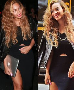 Beyonce: to rozcięcie wyraźnie jej przeszkadzało!