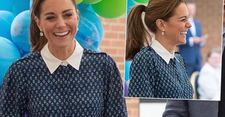 Księżna Kate w ślicznej jedwabnej sukience zaskakuje wyglądem. Ależ ona ma styl!