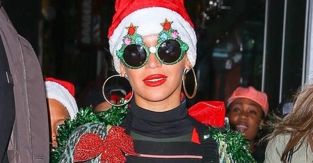 Beyonce przebrała się za... choinkę!