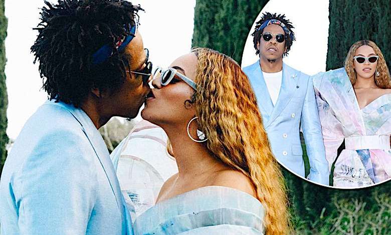 Beyonce i Jay-Z w sesji przed Grammy 2019