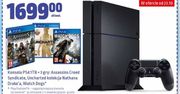 [Aktualizacja] Biedronka znowu to zrobiła - świetna oferta na PlayStation 4 z dyskiem 1TB i pakietem trzech gier