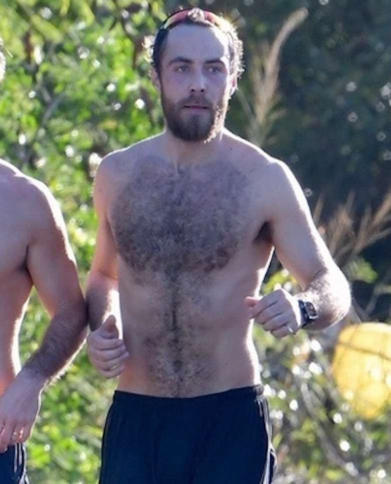 James Middleton pokazał owłosioną klatę