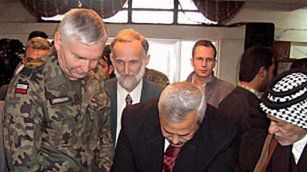 Lunch u polskich żolnierzy