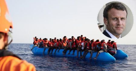 Emmanuel Macron ma plan relokacji migrantów. 14 krajów daje poparcie
