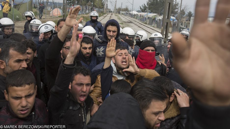 Imigranci starli się z policją