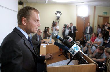 Tusk: negatywna kampania konkurencji nie przynosi skutku