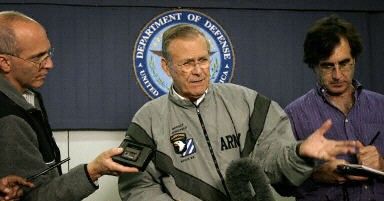 Rumsfeld: Talibowie i Al-Kaida nie storpedują wyborów afgańskich