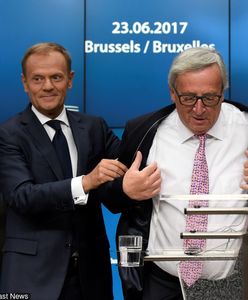 Tusk ratował sytuację i naraził się na hejt. Juncker jest problemem