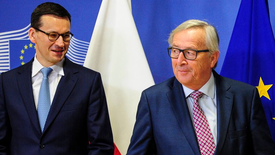Mateusz Morawiecki rozmawiał z Junckerem o praworządności