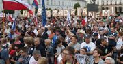 Protest przed Pałacem Prezydenckim - bez liderów partyjnych