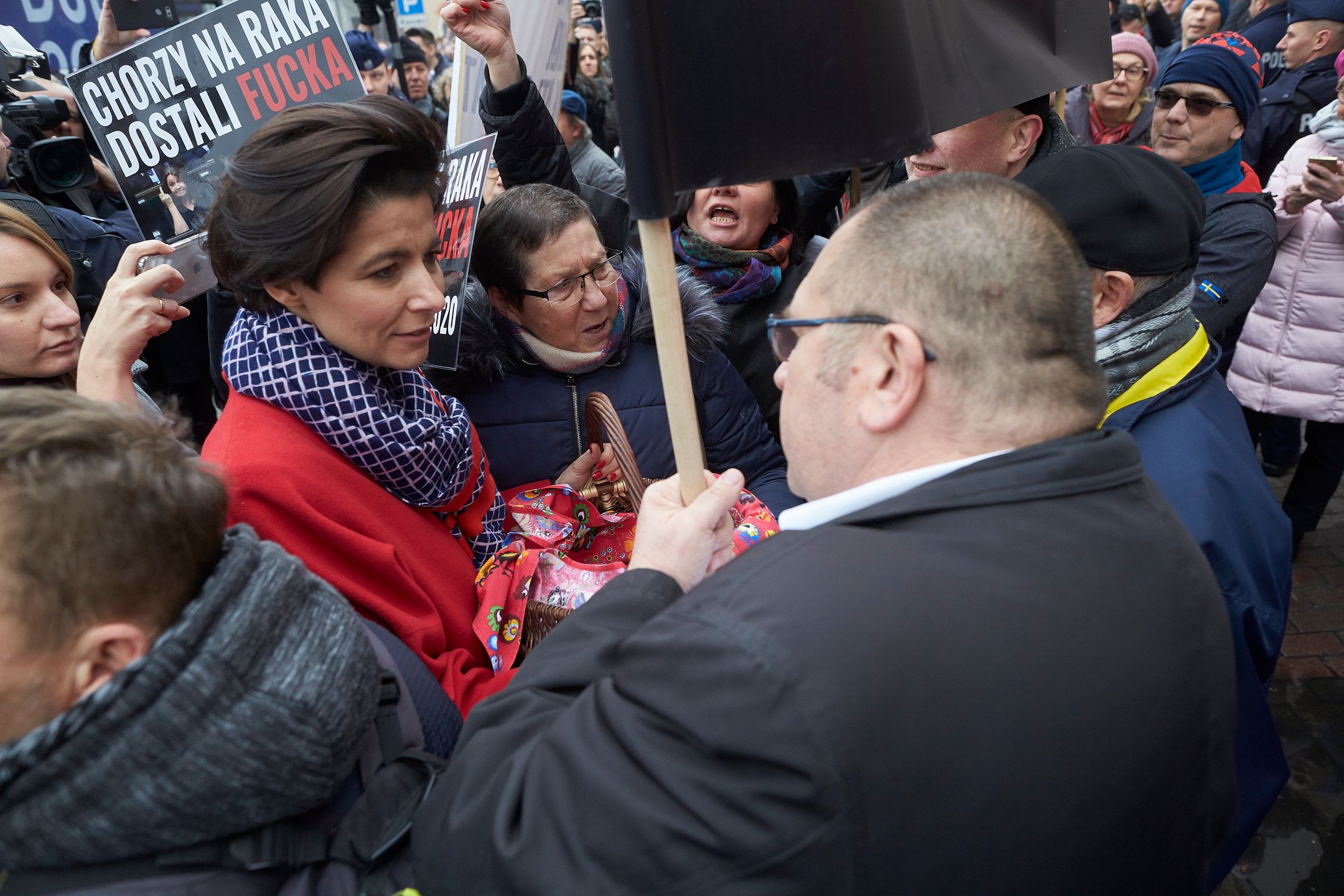 Spotkanie z Andrzejem Dudą w Łowiczu. 