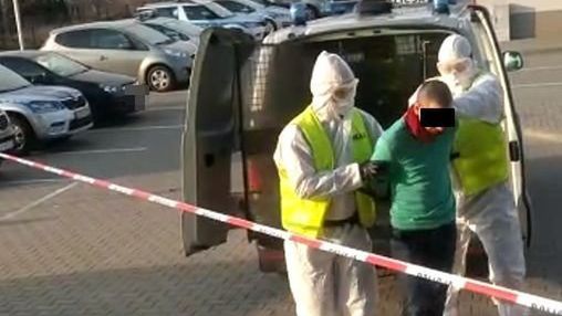 Lubelska policja podczas zatrzymania 26-latka zastosowała specjalne środki ostrożności