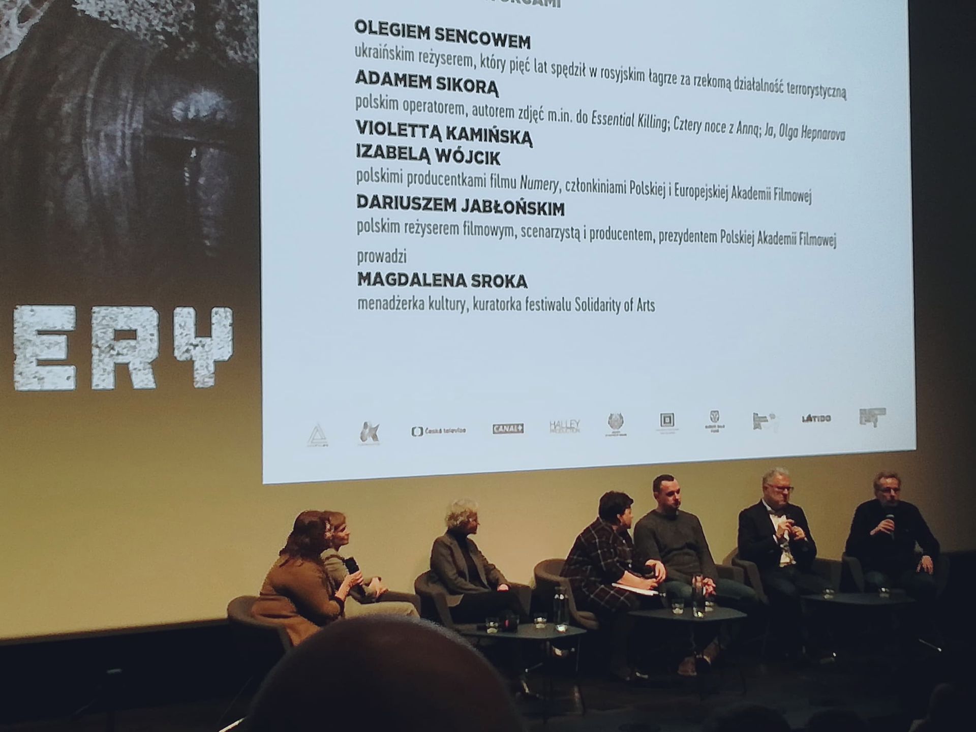 Spotkanie z twórcami filmu "Numery". 