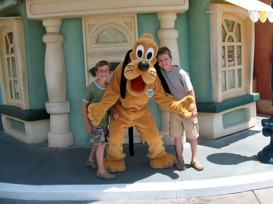 Wizyta w Disneylandzie 