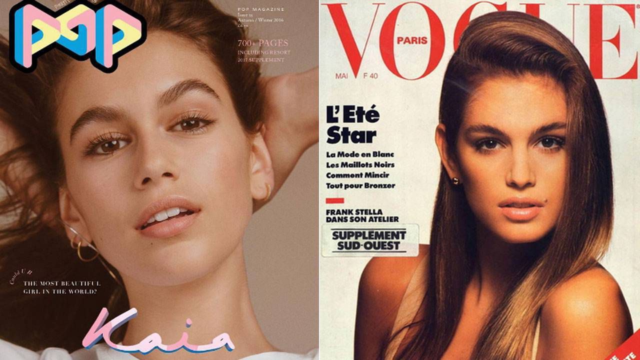 Młoda Cindy Crawford