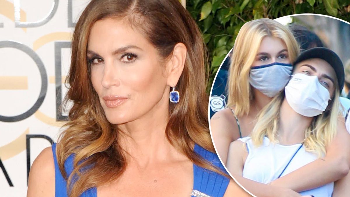 Cindy Crawford jest załamana relacją swojej córki z Carą Delevingne. Obawy modelki zrozumie każda matka