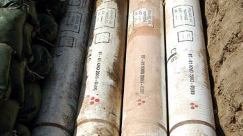 Rakiety odnalezione przez polskich żołnierzy w okolicach Hilli w Iraku