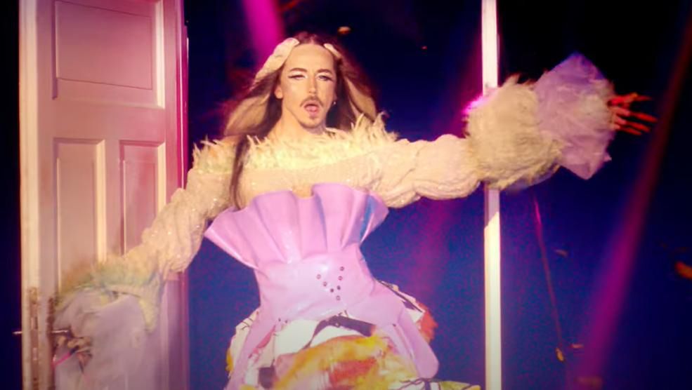 Michał Szpak jako blondyn
