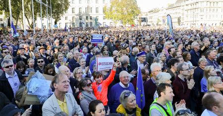 Wielka Brytania: 670 tys. ludzi przemaszerowało przez Londyn. Chcą ponownego referendum ws. Brexitu