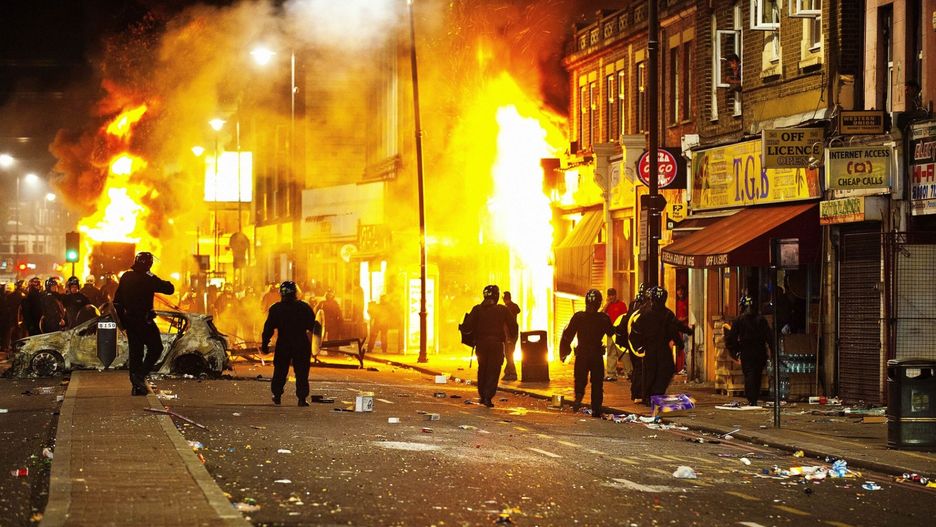 Zamieszki w Londynie w 2011 r.
