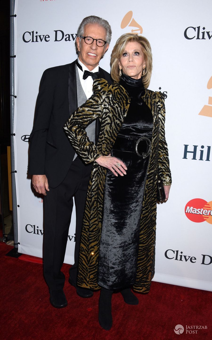 Richard Perry and Jane Fonda - Grammy 2016