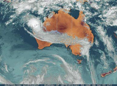 Cyklon Glenda zagraża Australii
