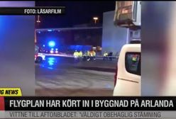 Wypadek na płycie lotniska w Sztokholmie. "Całkowity chaos"